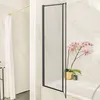 Sprchový paravan Jayseuw 100 x 140 cm  Skladací paravan k Náhľad obrázku produktu 8