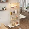 UnboxG Glasvitrine Standvitrine in Weiß mit LED, Produktbild-Vorschau 9