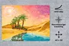 MuchoWow® Mauspad Mousepad Gemälde - Öl - Palme - Natur - Produktbild-Vorschau 2