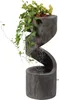 dobar Großer Design-Gartenbrunnen mit Pumpe und LEDŽs, Produktbild-Vorschau 2