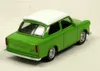 Trabant 601 Modellauto grün mit weißem Dach ca. 1:60 / 7-8 Produktbild-Vorschau 3