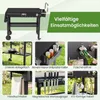 CHARIOT DE BARBECUE COSTWAY, table de barbecue pliante, Voir les images du produit 8