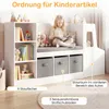 COSTWAY Kinderregal, Bücherregal Kinder in Autoform mit Produktbild-Vorschau 4