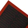 2 PIÈCES Tapis de cuisson en silicone 18 Eclairs Pizza Voir les images du produit 11
