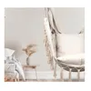 QLS Fauteuil suspendu style boho 130x100 cm avec 2 coussins Voir les images du produit 6