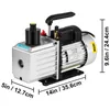 VEVOR Pompa próżniowa 8 CFM 1 HP Dwustopniowa pompa Podgląd zdjęcia produktu 8