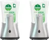 Two Dettol no-touch automatic soap dispensers are shown side-by-side against a white background. Náhľad obrázku produktu