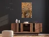 Italienischer Leinwand Leinwandbild - Mysterious Fern (1 Produktbild-Vorschau 2