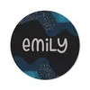 MuchoWow® Mauspad Mousepad Emily - Pastell - Mädchen 20x20 Produktbild-Vorschau 1
