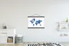 MuchoWow® Textilposter Weltkarte - Van Gogh - Sternennacht Produktbild-Vorschau 2
