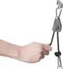 Flaschenzug Set von 2x 2,5 Meter – Seilzug mit Ratsche max. Produktbild-Vorschau 5