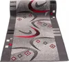 Tapiso Läufer DREAM Modern Grau Rot Schlafzimmer  100 x 240 Produktbild-Vorschau 7