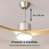 Cecotec 05983, ventilator met lamellen voor huishoudelijk Productafbeelding-voorbeeld 7