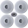 Duschabfluss Haarfänger 4er Set, Silikon Abflusssieb mit Produktbild-Vorschau 1