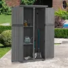 M MCombo Gartenschrank Holz, Gartenhaus Klein Wetterfest, Produktbild-Vorschau 2
