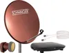 Satellitenanlage Set Ziegelrot Stahl 55 cm mit Receiver Produktbild-Vorschau 1
