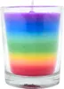 ARÔME Bougie votive 60 g, en verre, 7 gobelets, Bois de Voir les images du produit 3