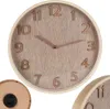 Elegantné nástenné hodiny 38 cm s dreveným povrchom    Náhľad obrázku produktu 11