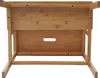 Stołek HWC-B87, stołek drewniany, bambusowy 43x47x38cm Podgląd zdjęcia produktu 6