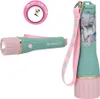 A product shot of a children's flashlight with a unicorn design, shown from two angles, with a circular graphic indicating its function. Voir les images du produit