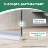 S'AFIELINA Guarnizione doccia 2 pezzi 80cm per vetro 7-8mm Anteprima dell’immagine prodotto 11