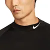 Nike Dri-Fit Fitness Mock-Neck Long-Sleeve Top Black/White Produktbild-Vorschau 8