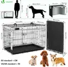 VOUNOT® Hundekäfig Klappbar, Hundebox Auto mit Abdeckung & Produktbild-Vorschau 4