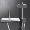 EMKE Duschsystem mit Thermostat, 36x24mm Regenduschkopf, Produktbild-Vorschau 1