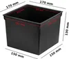 Insert carré interchangeable 17x17 cm noir 3 L pour pots Voir les images du produit 2