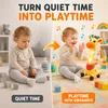 Jirafa de peluche interactiva con música, funciones de Vista previa de la imagen del producto 6