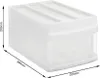 Rotho Schubladenbox M SYSTEMIX Schublade 12 L - Produktbild-Vorschau 5