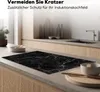 KitchenYeah© Herdabdeckplatte Marmor - Schwarz - Weiß - Produktbild-Vorschau 7