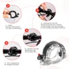 ROCKBROS Fahrradklingel Klingel für 22,2/25,4/31,8mm Lenker Produktbild-Vorschau 7