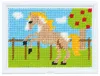 Lena 42625 - Bastelset Stickbild Pferd, Komplettset mit Produktbild-Vorschau 3