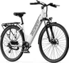 A white electric bicycle is shown against a white background. Anteprima dell’immagine prodotto