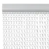 vidaXL Rideau de porte en chaînes 100x226 cm aluminium Voir les images du produit 2