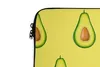 MuchoWow® Laptop Hülle 13 Zoll Avocado - Muster - Gelb Produktbild-Vorschau 3