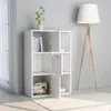 vidaXL Lagerschrank Weiß 60x29,5x90 cm Holzwerkstoff Produktbild-Vorschau 2