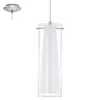 A pendant light fixture and its ceiling mount are shown against a white background. Voir les images du produit