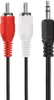 PureLink LP-AC030-100, 2 x RCA, maschio, 3,5 mm, maschio, Anteprima dell’immagine prodotto 2