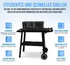 Muntel Holzkohlegrill edelstahl,Säulengrill, BBQ-Grill,inkl Produktbild-Vorschau 4