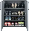 Armoire Basse En Polypropylène Pour Chaussures, Ligne Easy, Voir les images du produit 1