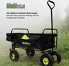 Bollerwagen faltbar mit Vollgummi Rädern, Hecktasche und Produktbild-Vorschau 2