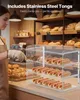 SucceBuy Vitrína na pečivo, 3-poschodová, komerčná vitrína Náhľad obrázku produktu 6