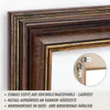 Bilderrahmen Barock N#71 | BRAUN GOLD | Antik Vintage Produktbild-Vorschau 5