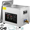 A digital ultrasonic cleaner on a white background with accessories. Náhľad obrázku produktu