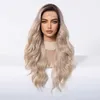 SassyGoods Luxus Blonde Perücke Aschblond Front Lace Wig – Produktbild-Vorschau 6
