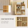 WISFOR Badregal Toilettenregal, Badezimmerregal mit Schrank Produktbild-Vorschau 14