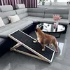 Holz-Hunderampe höhenverstellbare Plattform 3-stufige Rampe Produktbild-Vorschau 3