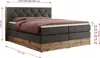 Boxspring kontinentální postel VENETO KING kombinace dřeva Náhled obrázku produktu 6
